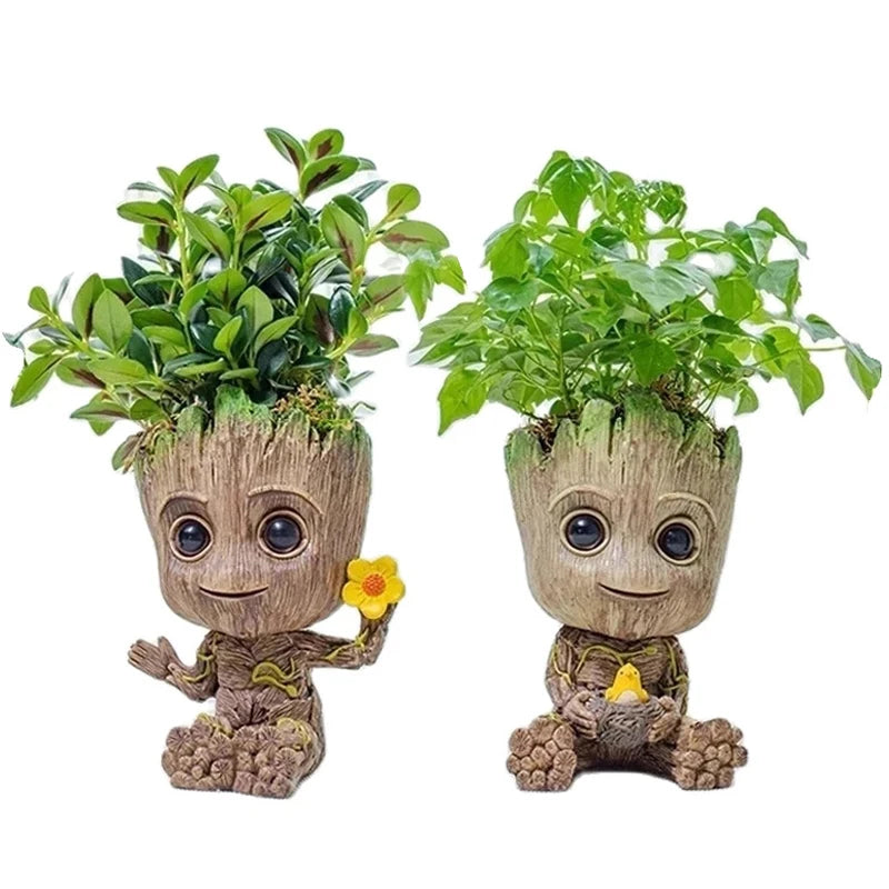 Estatuetas de Groot, artesanato, decoração para casa, escritório,  5 cm