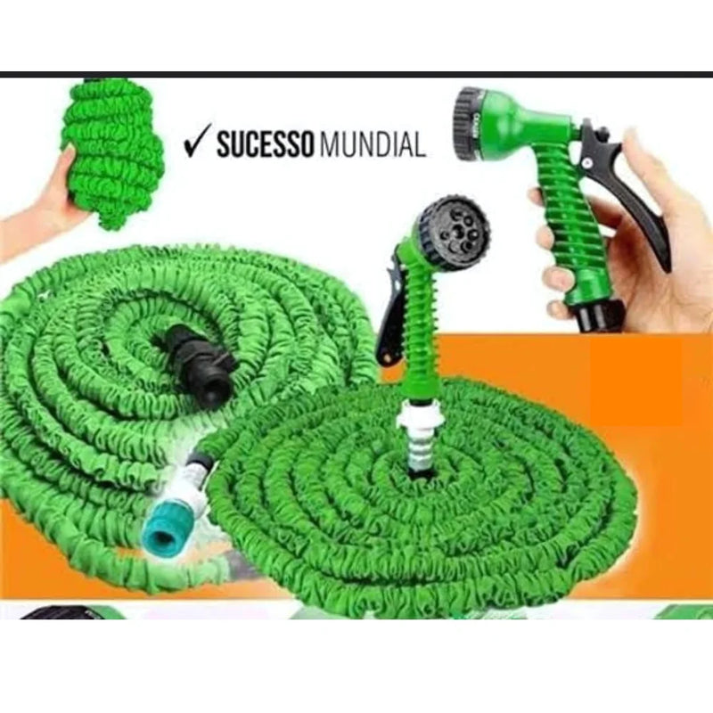 Mangueira mágica expansível elástica de jardim flexível e retrátil de 30 metros