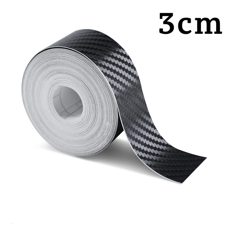Fita adesiva 3D de fibra de carbono nano de 1-10 m para carro, protetor de espelho retrovisor, película protetora faça você mesmo, adesivo à prova d'água