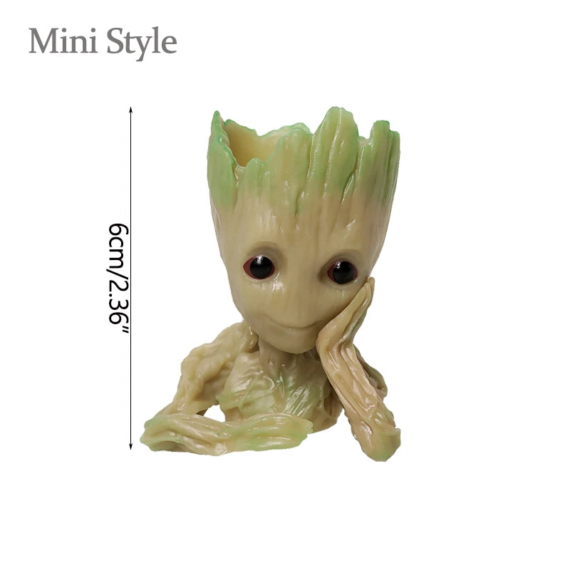 Estatuetas de Groot, artesanato, decoração para casa, escritório,  5 cm