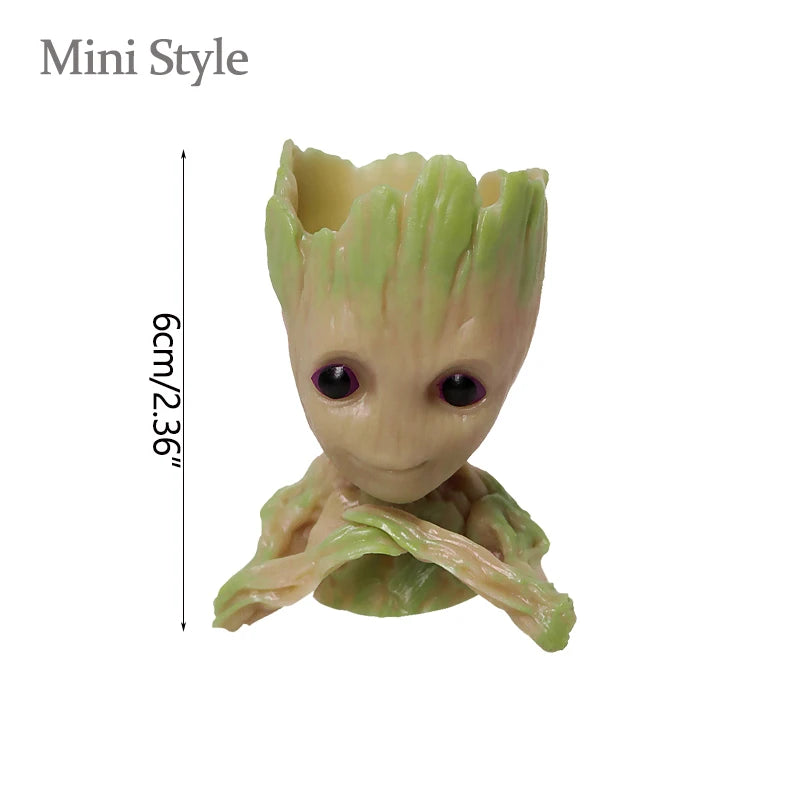 Estatuetas de Groot, artesanato, decoração para casa, escritório,  5 cm