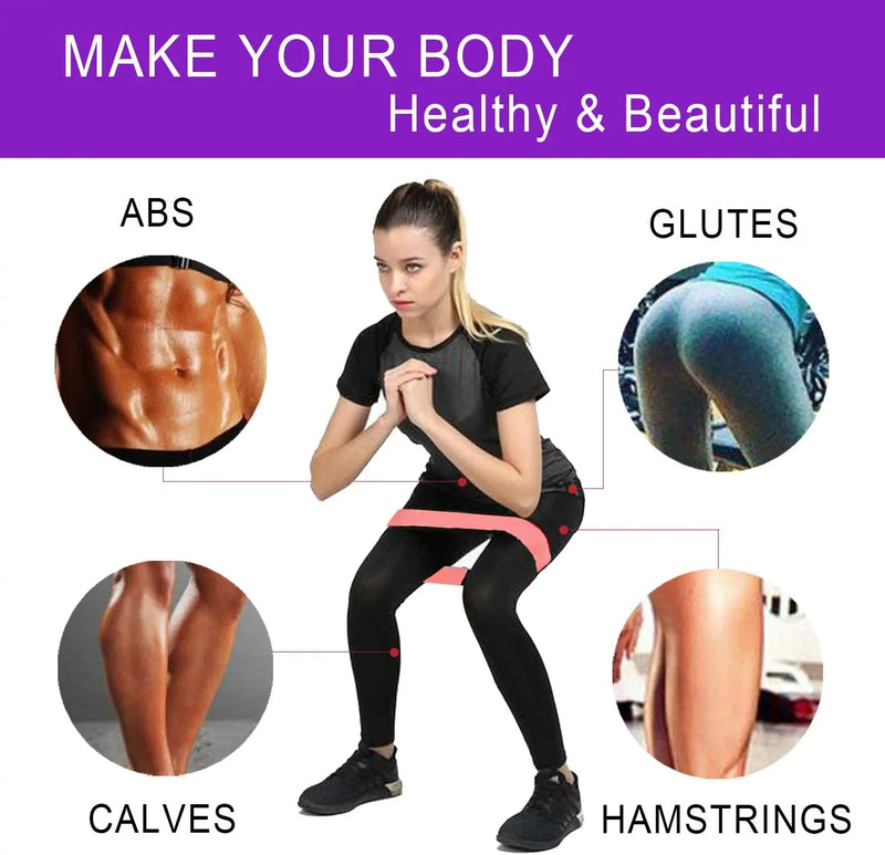 Diferentes faixas de resistência, faixa de ioga, exercícios de fitness, treinamento, faixa de tensão do quadril, agachamento de perna, dança, faixa elástica de estiramento
