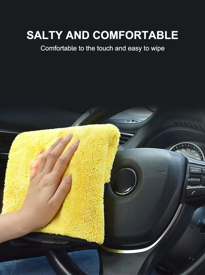 Toalha de microfibra de alta qualidade SEAMETAL Toalha para lavagem de carros