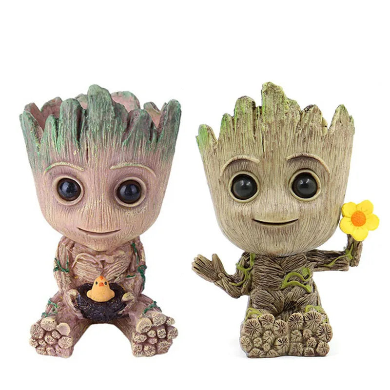 Estatuetas de Groot, artesanato, decoração para casa, escritório,  5 cm