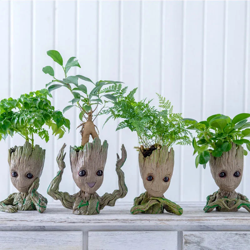 Estatuetas de Groot, artesanato, decoração para casa, escritório,  5 cm