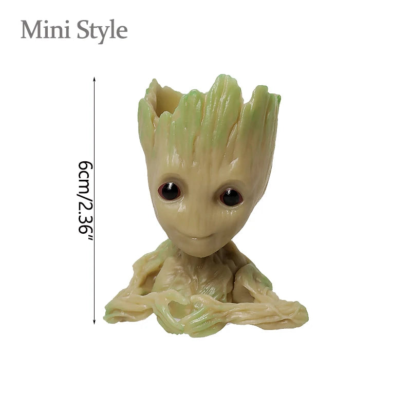 Estatuetas de Groot, artesanato, decoração para casa, escritório,  5 cm