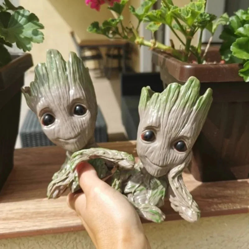 Estatuetas de Groot, artesanato, decoração para casa, escritório,  5 cm