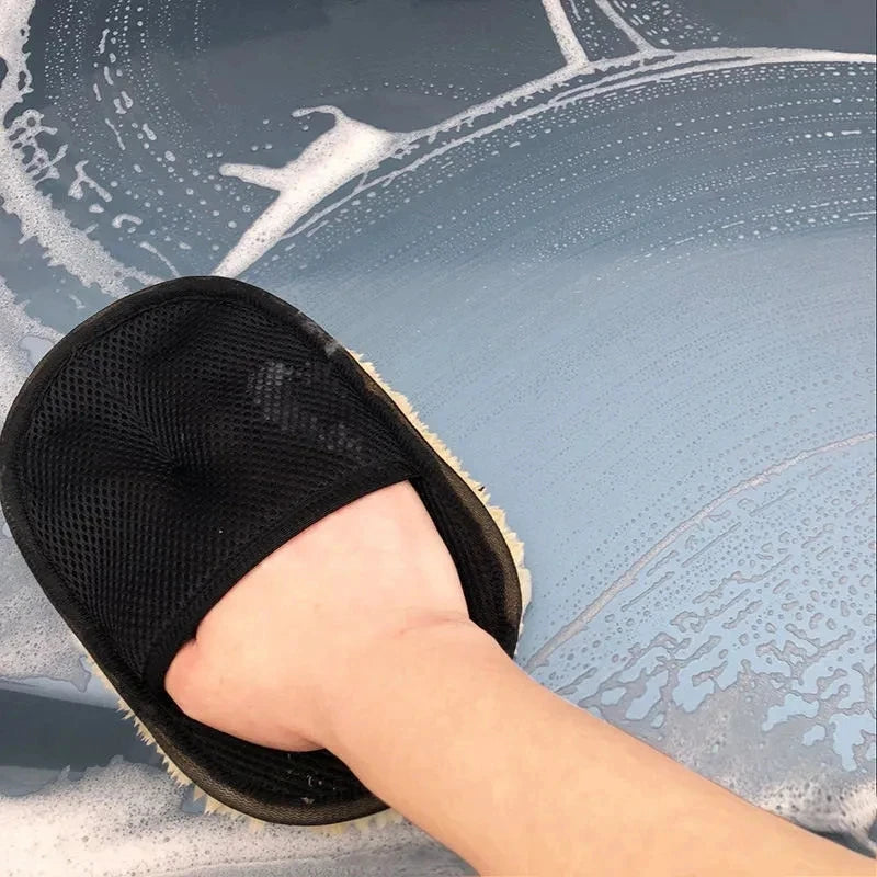 Luva de esponja para limpeza de carro, 1/10 peças