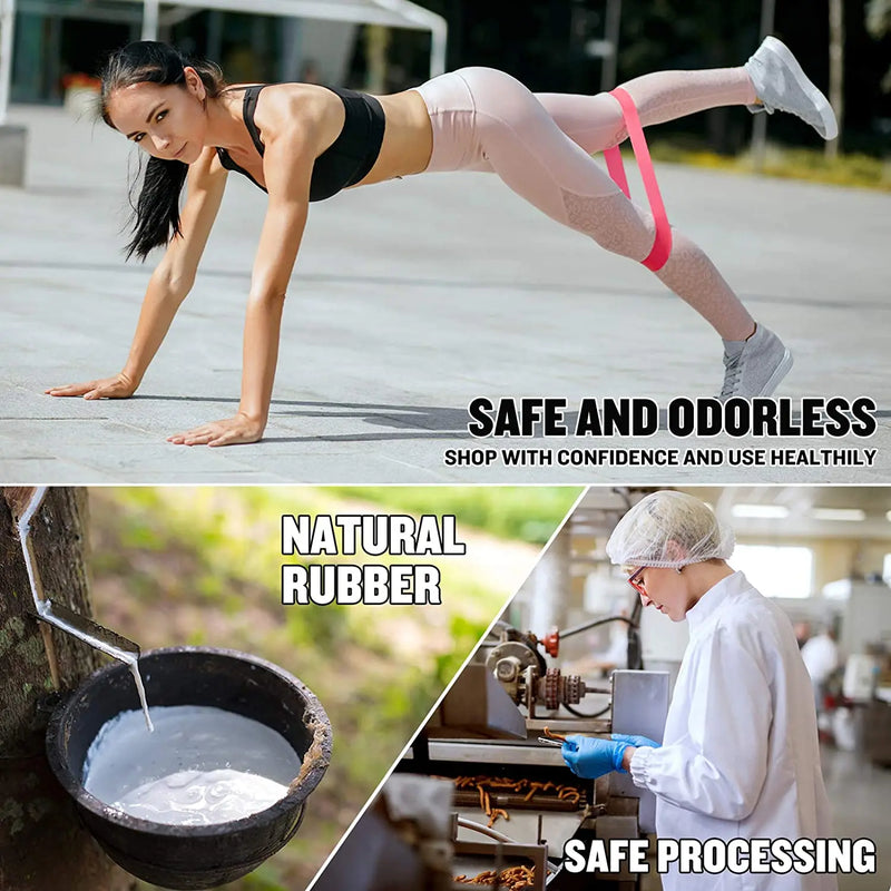 Diferentes faixas de resistência, faixa de ioga, exercícios de fitness, treinamento, faixa de tensão do quadril, agachamento de perna, dança, faixa elástica de estiramento