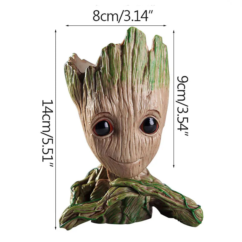 Estatuetas de Groot, artesanato, decoração para casa, escritório,  5 cm