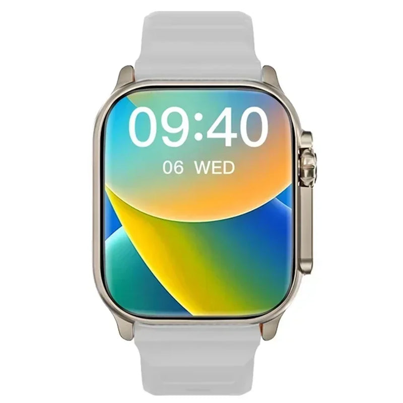 Relógio inteligente LAXASFIT T900Ultra Bluetooth Talk Smartwatch Alerta de mensagem Monitor de frequência cardíaca Relógio esportivo para Android IOS Homens Mulheres
