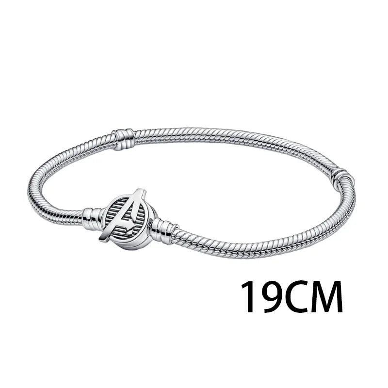 Contas de berloques MINISO 925 prata esterlina para pulseiras originais Harry Potter 925 de 3 mm pingente feminino joias faça você mesmo presentes