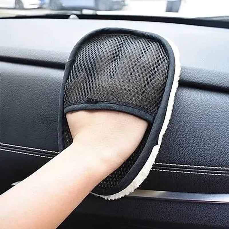 Luva de esponja para limpeza de carro, 1/10 peças