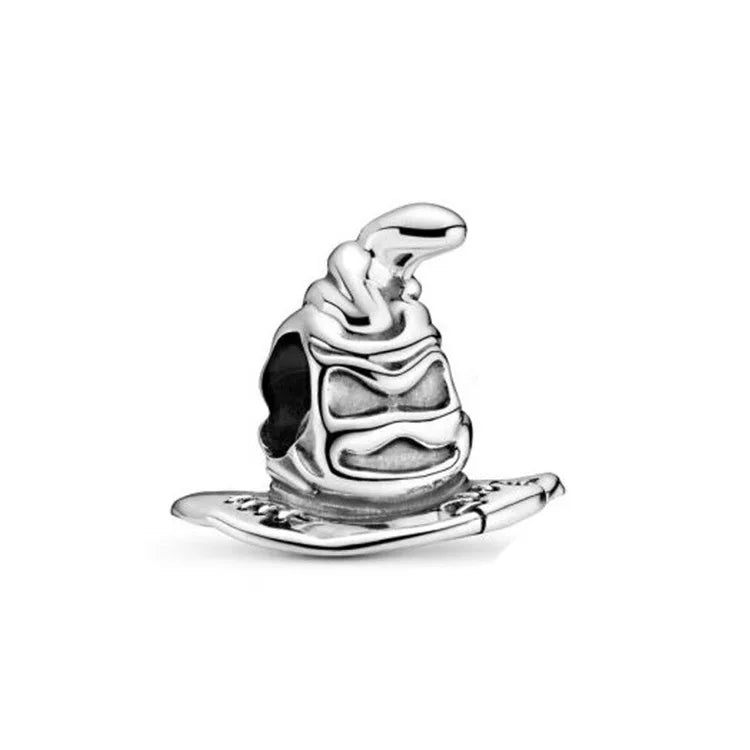 Contas de berloques MINISO 925 prata esterlina para pulseiras originais Harry Potter 925 de 3 mm pingente feminino joias faça você mesmo presentes