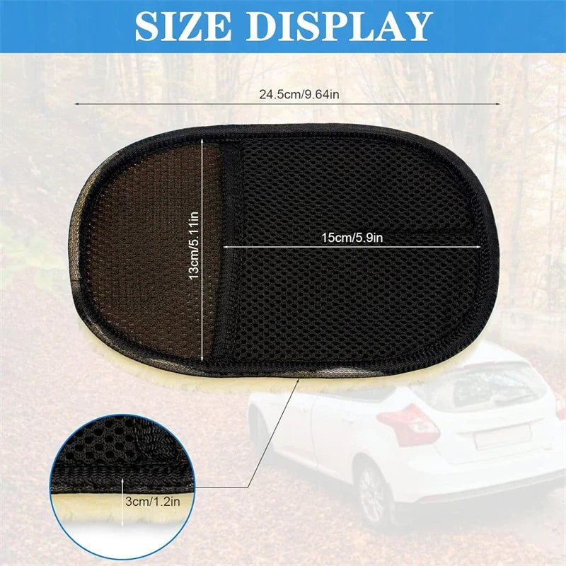 Luva de esponja para limpeza de carro, 1/10 peças