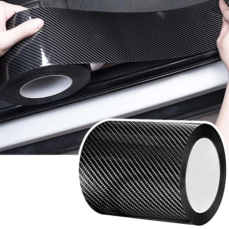 Fita adesiva 3D de fibra de carbono nano de 1-10 m para carro, protetor de espelho retrovisor, película protetora faça você mesmo, adesivo à prova d'água