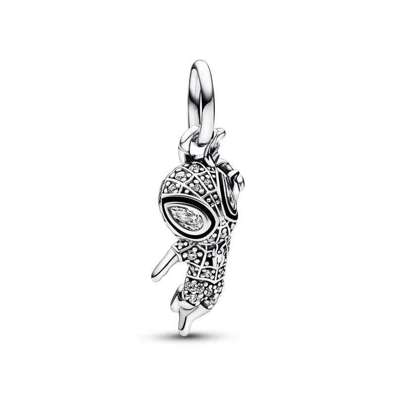 Contas de berloques MINISO 925 prata esterlina para pulseiras originais Harry Potter 925 de 3 mm pingente feminino joias faça você mesmo presentes