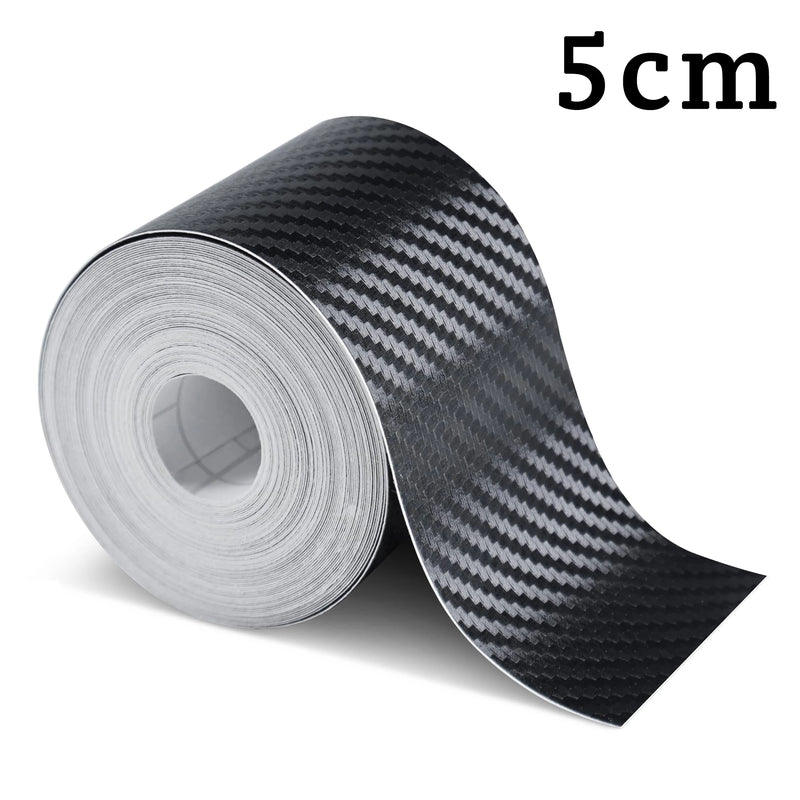 Fita adesiva 3D de fibra de carbono nano de 1-10 m para carro, protetor de espelho retrovisor, película protetora faça você mesmo, adesivo à prova d'água