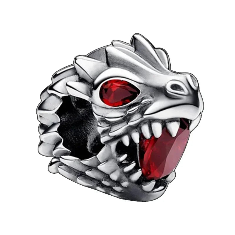 Contas de berloques MINISO 925 prata esterlina para pulseiras originais Harry Potter 925 de 3 mm pingente feminino joias faça você mesmo presentes