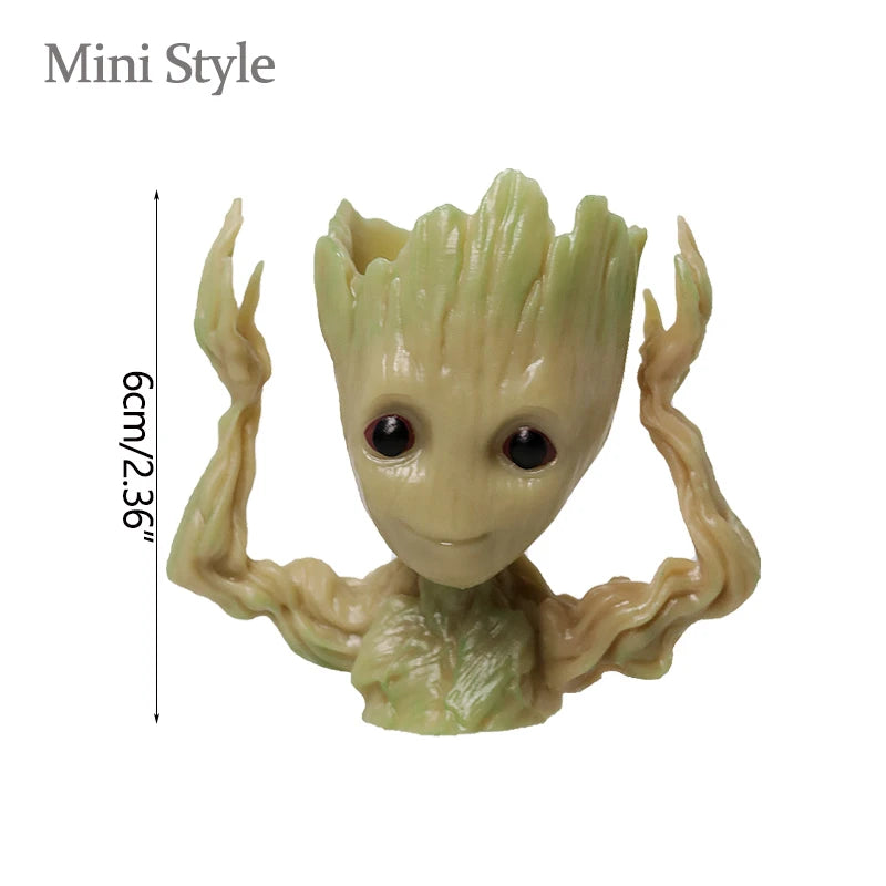 Estatuetas de Groot, artesanato, decoração para casa, escritório,  5 cm
