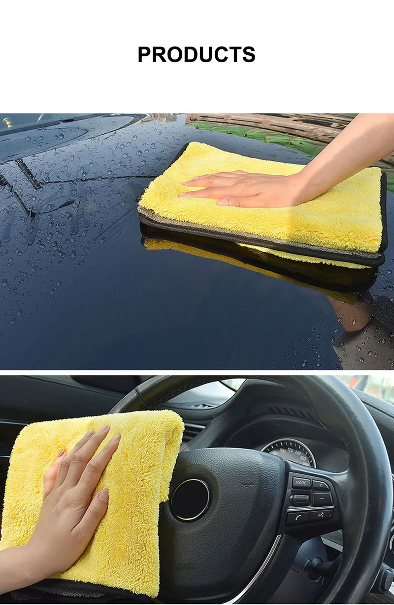 Toalha de microfibra de alta qualidade SEAMETAL Toalha para lavagem de carros