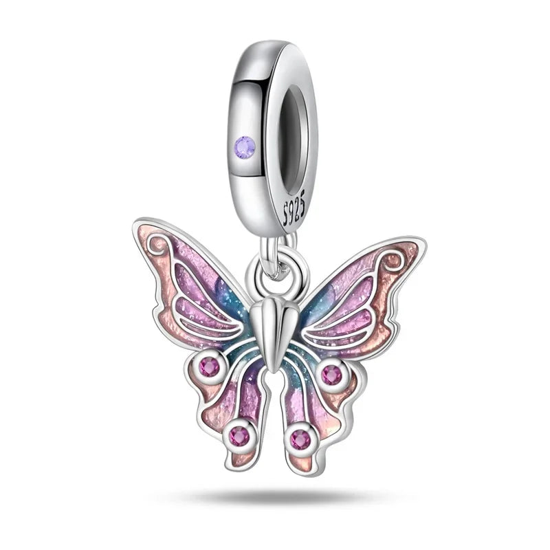 Contas de berloques MINISO 925 prata esterlina para pulseiras originais Harry Potter 925 de 3 mm pingente feminino joias faça você mesmo presentes