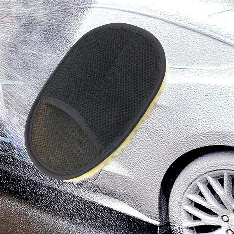 Luva de esponja para limpeza de carro, 1/10 peças