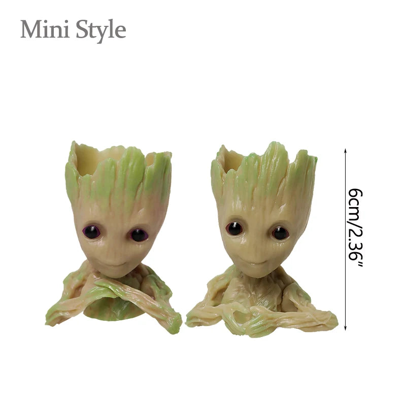 Estatuetas de Groot, artesanato, decoração para casa, escritório,  5 cm