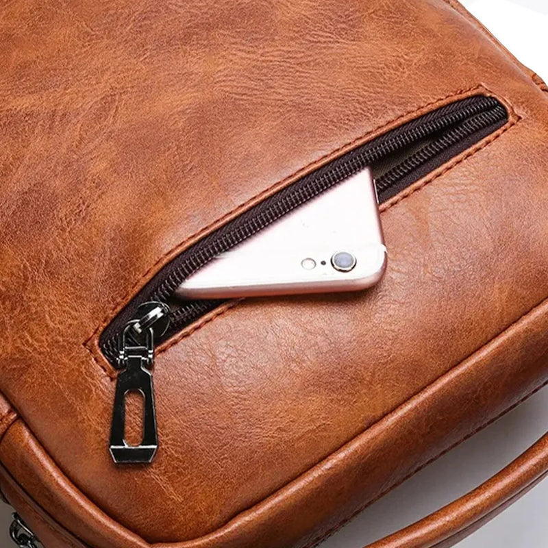 Bolsa transversal masculina vintage de couro, nova bolsa de ombro para homens, marrom, preta, bolsa mensageiro para negócios, com aba