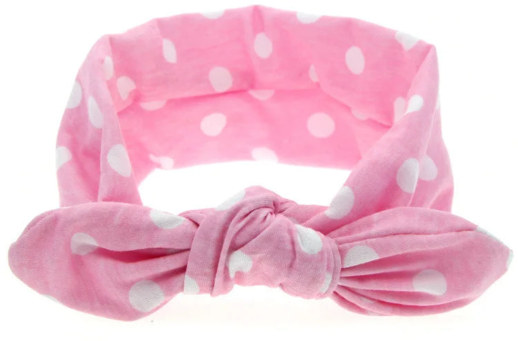 Faixa de cabeça para bebê menina, acessório de cabelo infantil, laço de orelha de coelho