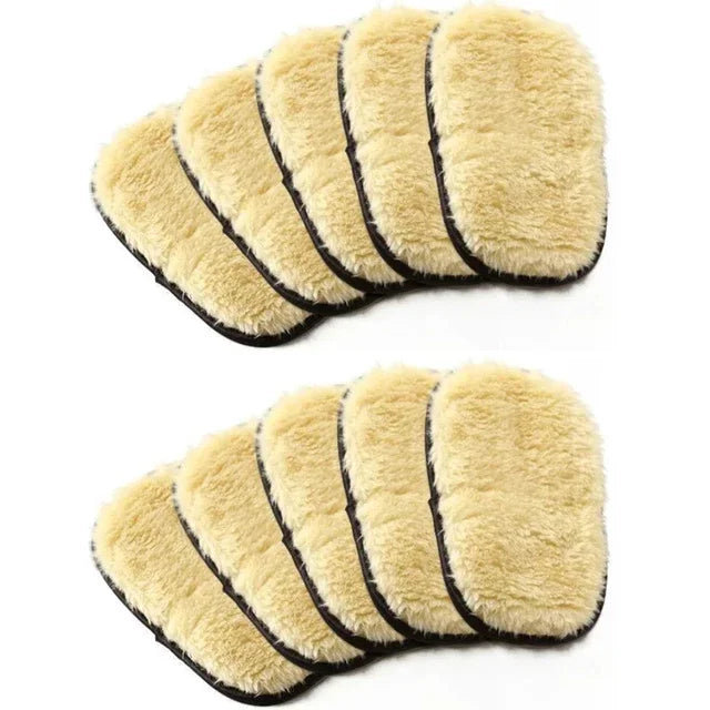 Luva de esponja para limpeza de carro, 1/10 peças