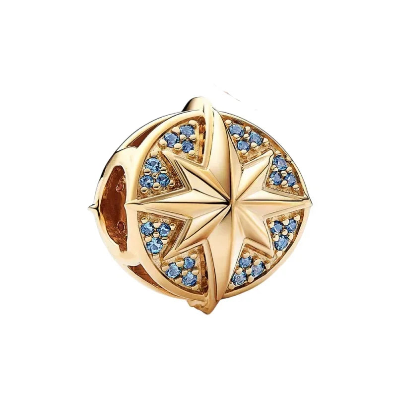 Contas de berloques MINISO 925 prata esterlina para pulseiras originais Harry Potter 925 de 3 mm pingente feminino joias faça você mesmo presentes