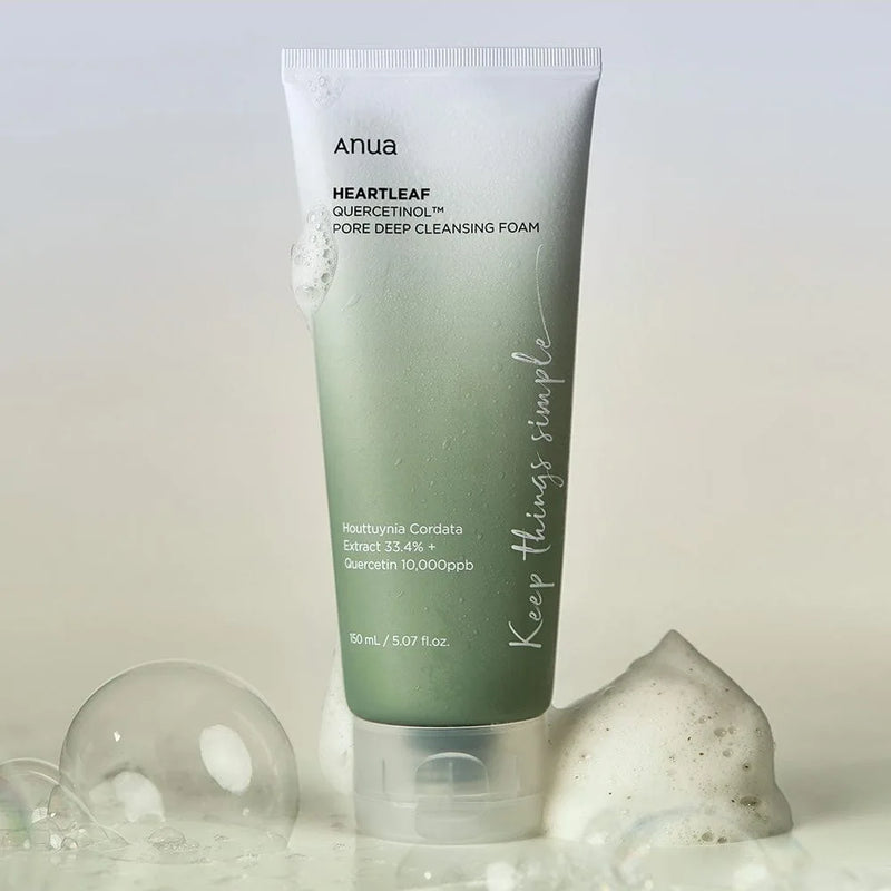 Anua Skincare HeartLeaf 77 Toner Hidratante Óleo de Limpeza de Poros Esfoliante Controle de Oleosidade Quercetina Sabonete Facial Limpeza Profunda