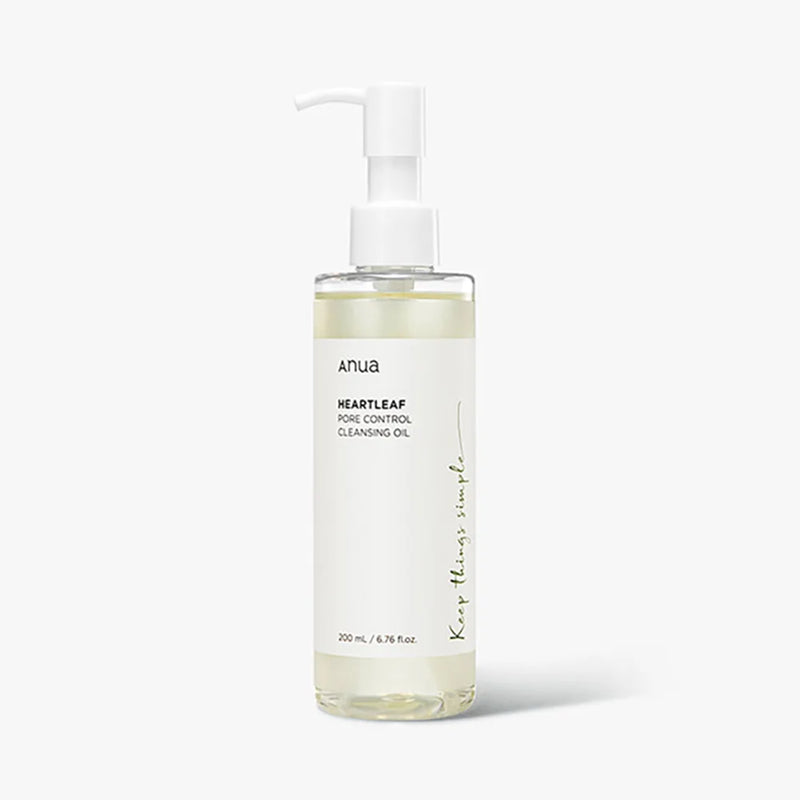 Anua Skincare HeartLeaf 77 Toner Hidratante Óleo de Limpeza de Poros Esfoliante Controle de Oleosidade Quercetina Sabonete Facial Limpeza Profunda
