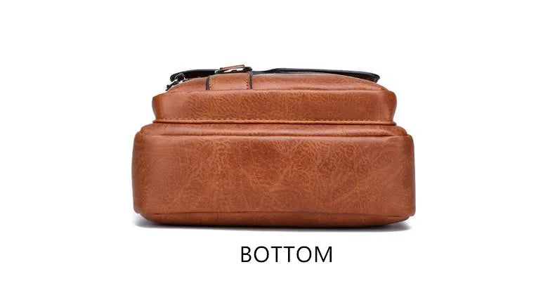 JEEP BULUO - Bolsas de mensageiro crossbody Bolsa de ombro casual de negócios Nova de couro de alta qualidade para homens Moda casual de negócios