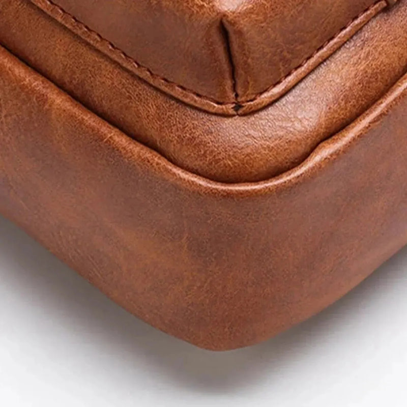 Bolsa transversal masculina vintage de couro, nova bolsa de ombro para homens, marrom, preta, bolsa mensageiro para negócios, com aba