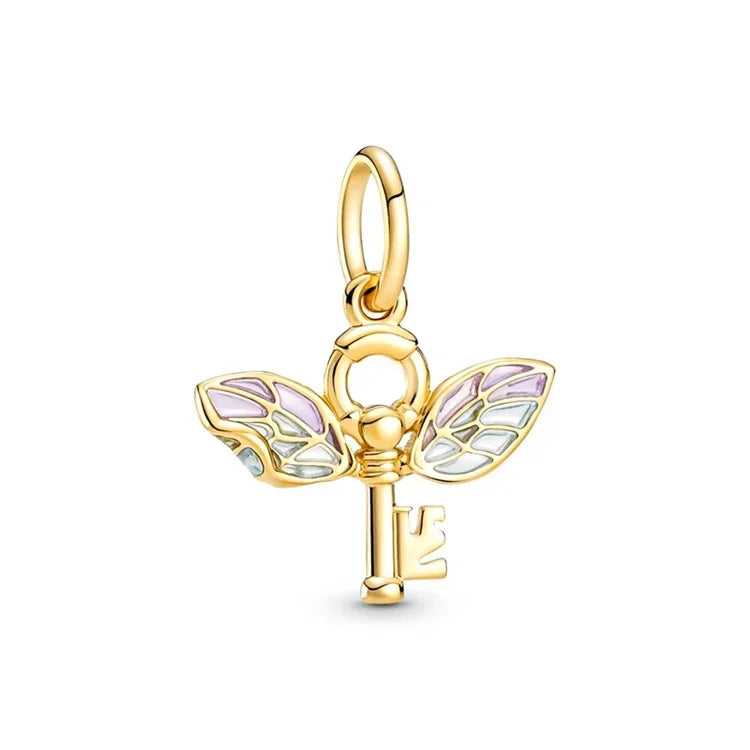 Contas de berloques MINISO 925 prata esterlina para pulseiras originais Harry Potter 925 de 3 mm pingente feminino joias faça você mesmo presentes