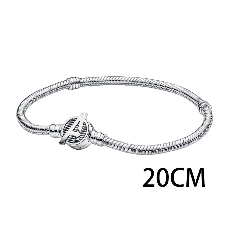 Contas de berloques MINISO 925 prata esterlina para pulseiras originais Harry Potter 925 de 3 mm pingente feminino joias faça você mesmo presentes