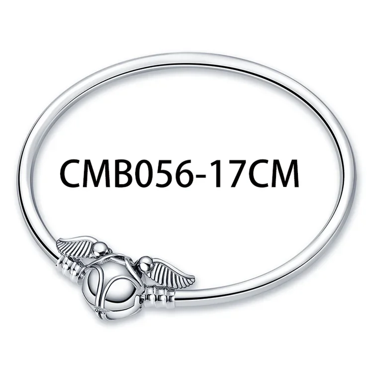 Contas de berloques MINISO 925 prata esterlina para pulseiras originais Harry Potter 925 de 3 mm pingente feminino joias faça você mesmo presentes