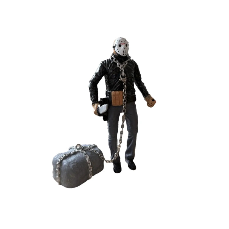 Modelo de personagem preto simulado em resina desenho animado mini decoração de mesa para escritório em casa presente para fãs