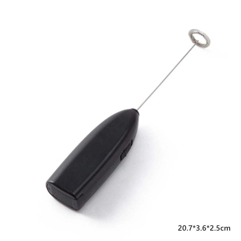 Batedor de leite portátil, máquina de espumar, cafeteira, batedor de ovos, agitador de cappuccino, mini liquidificador portátil